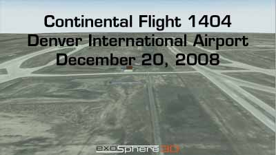 Continental Flight 1404 Crash, Denver International Airport